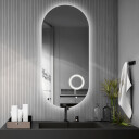 Lustro owalne NIKO z podświetleniem LED
 + lusterko ZOOM LED (fi 15) z dedykowanym włącznikiem (wg załącznika)
 + ŻYWOTNOŚĆ TAŚMY LED LONG LIFE 70 000 GODZ-#1