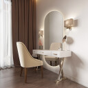 Lustro owalne NIKO W DWÓCH CZĘŚCIACH z podświetleniem LED-#0