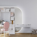 Lustro półowalne NOE W DWÓCH CZĘŚCIACH z podświetleniem LED-#2