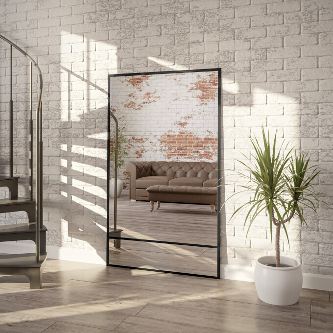 Lustro ze szprosami NORDI 1503 w ramie-#0