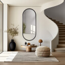 Lustro owalne ODYS w ramie MDF-#0