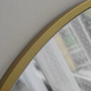 Lustro owalne OLI w ramie MDF SLIM z podświetleniem LED-#2