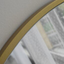 Lustro owalne OLI w ramie MDF SLIM-#2