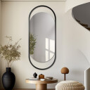 Lustro owalne OLIWIER w ramie MDF-#1