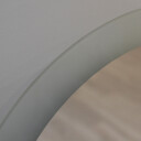 Lustro owalne OSKAR w ramie MDF piaskowane z podświetleniem LED II-#1