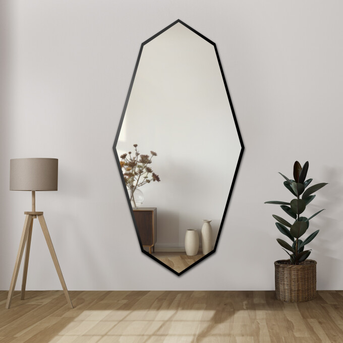 Lustro organiczne RIOLIT w ramie MDF-#0