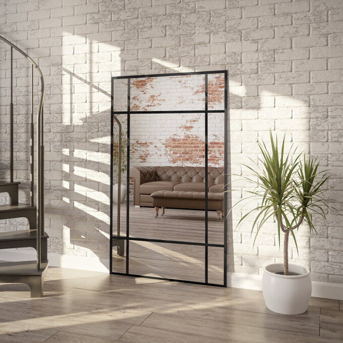 Lustro ze szprosami ROLAND 1503 w ramie-#0