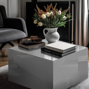 STOLIK lustrzany glamour 40x40x45