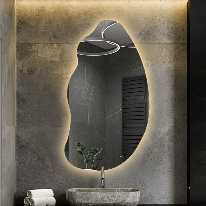 Lustro organiczne TOPAZ z podświetleniem LED-#0