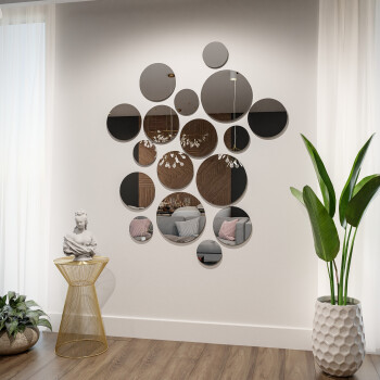 Lustro Zestaw 17 szt koła szlifowane: 3 x fi 40, 8 x fi 30, 6 x fi 20 (17szt)