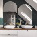 Zestaw dwóch luster półowalnych FRANK (2szt)-#1