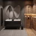 Zestaw luster organicznych SELENIT (2szt)-#1