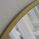 Lustro organiczne ZOE w ramie MDF SLIM z podświetleniem LED-#2