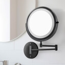 Lusterko kosmetyczne powiększające ZUMIK BLACK z podświetleniem LED-#0