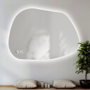 Lustro organiczne BAZALT z podświetleniem LED + zegar cyfrowy z czujnikiem temperatury (wg załącznika) + ŻYWOTNOŚĆ TAŚMY LED LONG LIFE 70 000 GODZ-#1