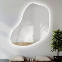 Lustro organiczne KWARC z podświetleniem LED + włącznik dotykowy (na środku na dole) + ŻYWOTNOŚĆ TAŚMY LED LONG LIFE 70 000 GODZ-#1