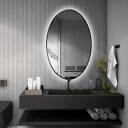 Lustro ELIZA w ramie MDF SLIM z podświetleniem LED-#0