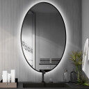 Lustro ELIZA w ramie MDF SLIM z podświetleniem LED-#1