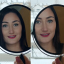 Lusterko kosmetyczne czarne powiększające DARK ZOOM-#2