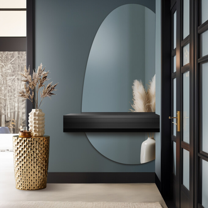 Lustro organiczne TURMALIN W DWÓCH CZĘŚCIACH-#0