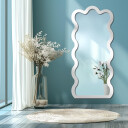 Lustro organiczne WAVE Blobs Mirrors w ramie MDF-#0