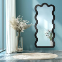 Lustro organiczne WAVE Blobs Mirrors w ramie MDF-#1