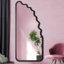 Lustro organiczne FLUX Blobs Mirrors w ramie MDF-#1