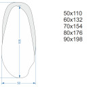 Lustro FUSION srebrne na grafitowym antiosolu (4mm)-#2