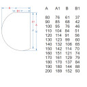 Lustro o nieregularnym kształcie DOLLY-#2