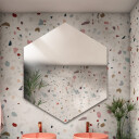 Lustro o geometrycznym kształcie HEXA-#1