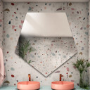 Lustro o geometrycznym kształcie PENTA-#1