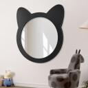 Lustro dekoracyjne KOTEK w ramie MDF-#1