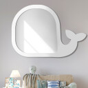 Lustro dekoracyjne WIELORYB w ramie MDF-#1