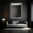 Lustro fazowane z podświetleniem LED-#2