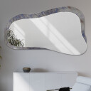 Lustro organiczne METRUM srebrne postarzana tafla MORENA-#1